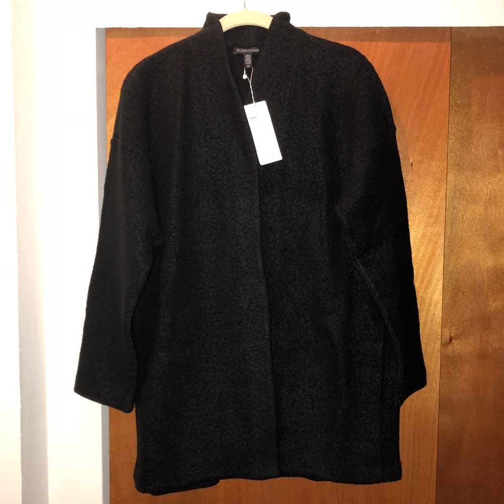Felted Wool Jacket with Pockets